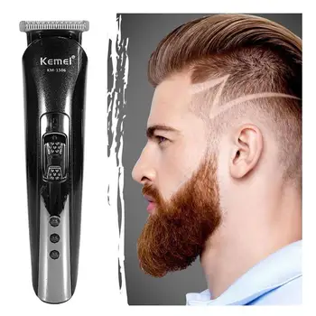 

Professional Digital Hair Trimmer USB Rechargeable Trimmer Multifunction Haircut Hair Men's Cordless Hair Nose Electric Cli Y3C7