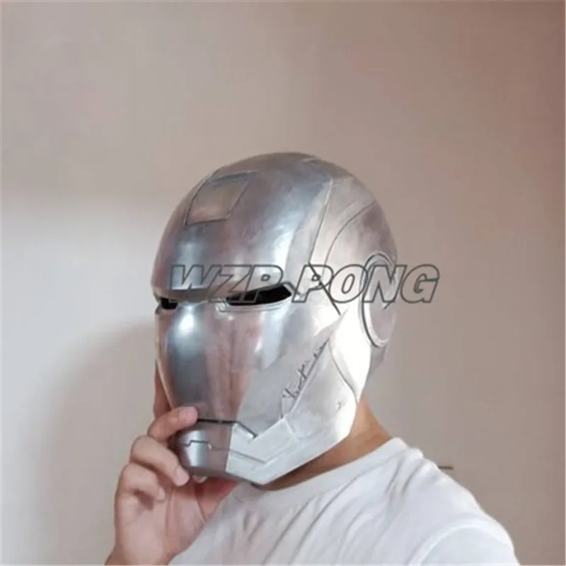 WZP PONG супер герой MK2 шлем металлический 1/1 косплей для Марка 2 фигурка