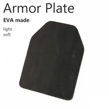 Tactical Training Bulletproof Plate Model EVA Material Black