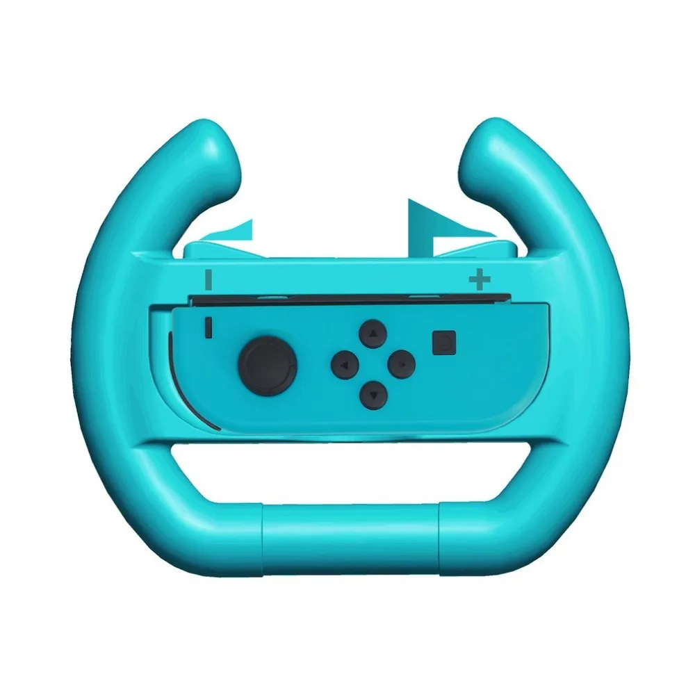 Onleny 2PCS Steering Wheel Gamepad for Nintendo Switch Joy-con ABS portable controller direction manipulate wheels game grips