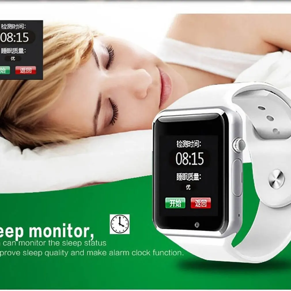 A1 Wrist Watch Smart Watch Sport Pedometer With SIM Camera Smartwatch For Android Universal Phone Men Women Watch Hot