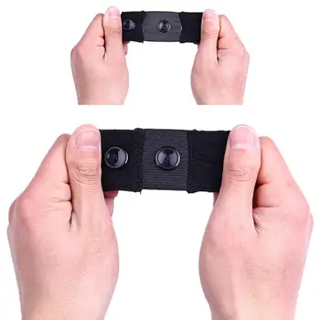 

1Pcs Skirt Trousers Jeans Waist Expander Elastic Pregnancy Waistband Extender Buckle Belt Waist Extension Button Belt Extension