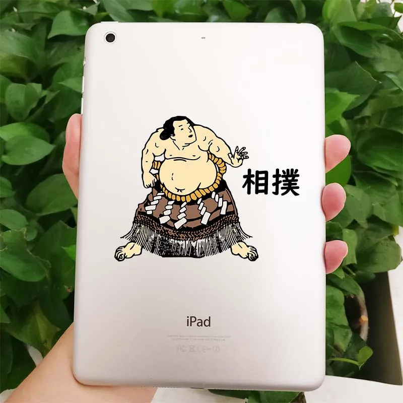 Японская наклейка для ноутбука Sumo Hercules для Macbook Decal Pro Air retina 11 12 13 14 15 дюймов Dell Mac Surface Book