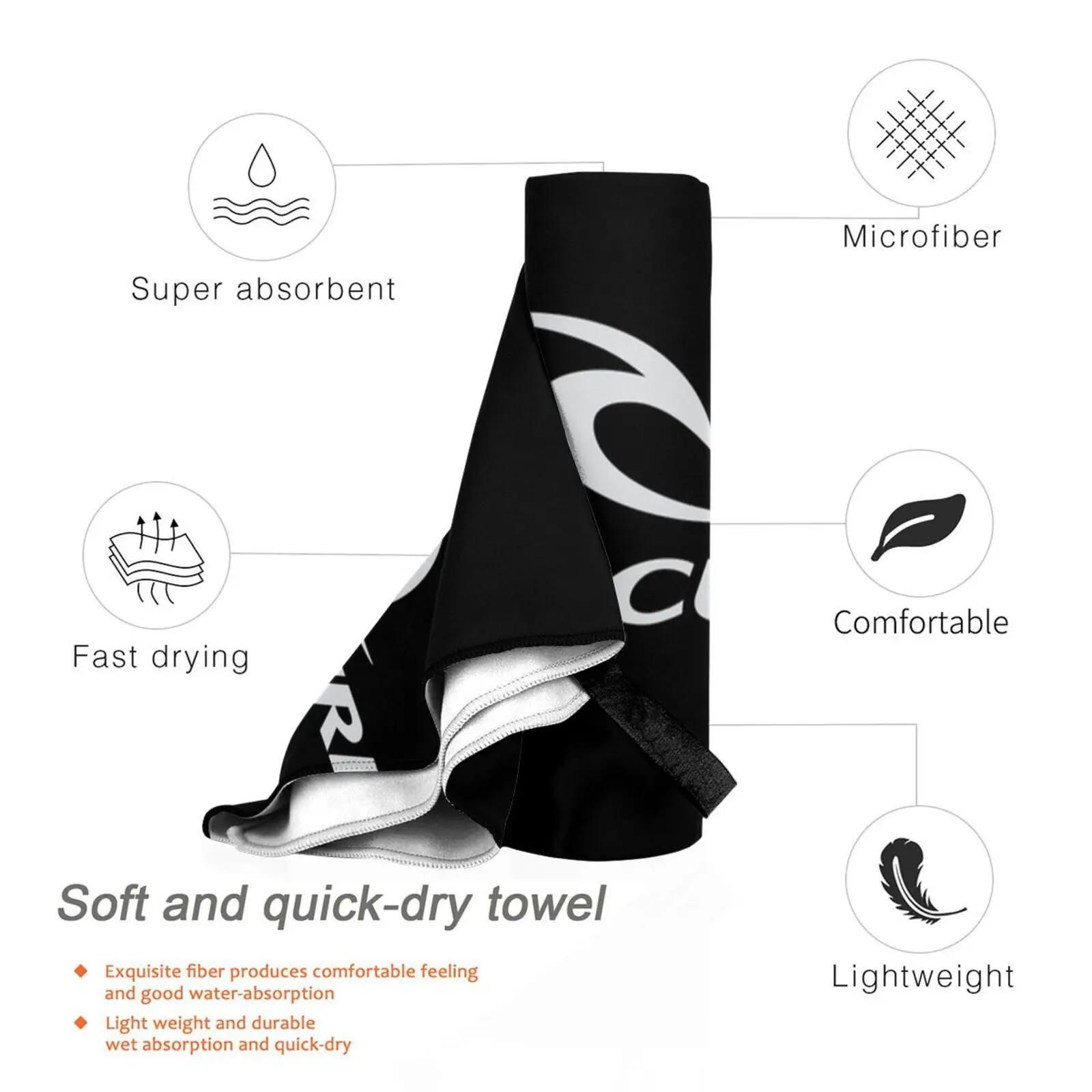 Udan-Rip-Curl-Anyes Quick Dry Towel Gym Sports Bath Portable Pulp Band Music Britih Pop Indie Joy Division Soft Sweat-Absorbent