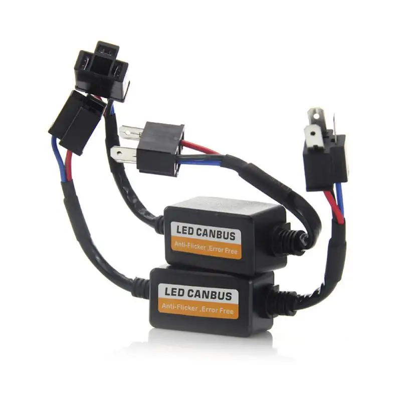 1 шт. h1 h3 h4 h7 h8 h9 h11 9005 9006 9012Headlight светодиодный Canbus декодер компенсатор без ошибок