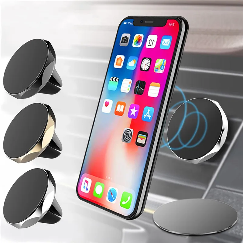 Магнитный автомобильный держатель для телефона в на вентиляционное отверстие