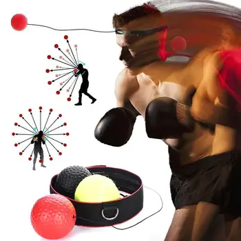

Boxing Reflex Speed Ball For drop shipping with Headband Ball MMA Thai Fight Muay D2A2