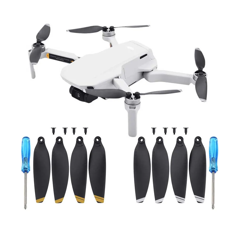 Красочные сменные лопасти пропеллеров лезвия для DJI Mavic мини дрона светильник вес