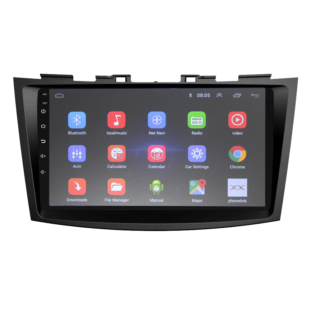 4G wifi 2G 3 2G Android 9,0 2 din автомагнитола для Suzuki Swift Ertiga 2005- автомагнитола