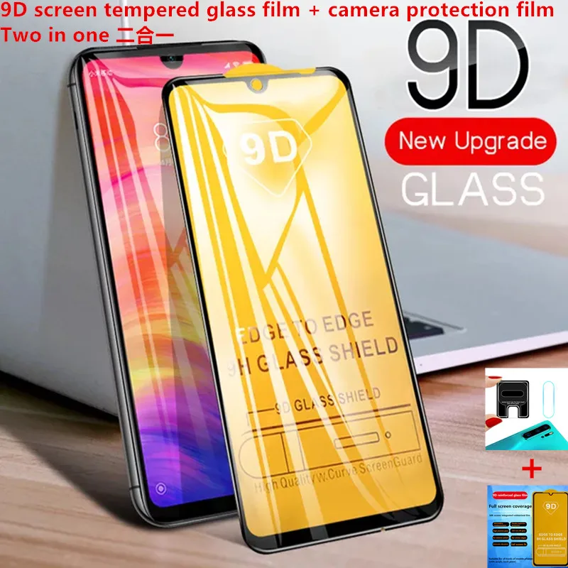 

9D Protective Glass For Xiaomi Mi 9 SE Lite 9T Screen Protector For Redmi 7A 8A Note 7 8T 8 9 Pro Max Full Cover Tempered Film