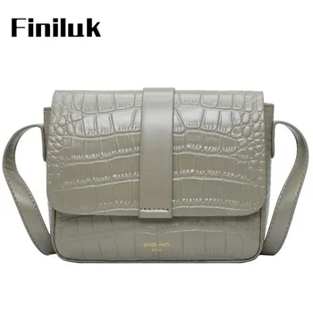 

XXXXX Small Women Bag Shoulder Stone Pattern Square Bags PU Leather Korean Fashion Crossbody Bags For Women 2020 BIZ125 PM49