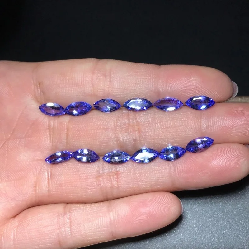 Tanzanite Stone Natural Tanzanite Loose Gemstone Ring Jewelry DIY Tanzania Origin