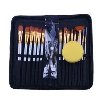 

Artist Artist Paint Brush Set - 15 Sizes Paint Brushes for Acrylic Watercolor Oil Gouache Paint - Perfect Gift for Artists, & -