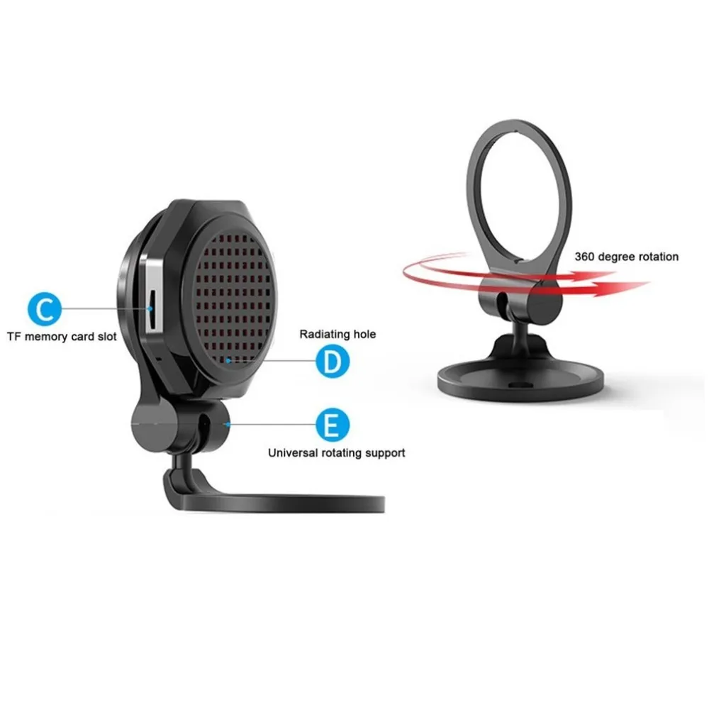 960p Mini WIFI Smart IP Camera Wireless Baby Care Monitor Security HD Night Vision Audio Video Home Wall Hook Cam 2018 New