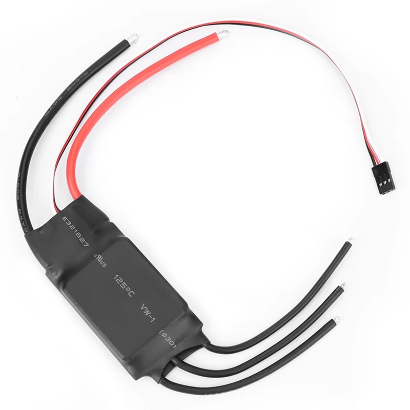 Горячая 80A ESC BEC 2-6S Lipo регулятор скорости с UBEC для RC самолетов вертолет