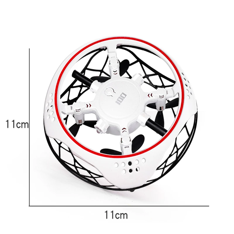 11cm mini drone quad induction levitation ufo51 flying Drone Quadcopter Hand Sensing drones Electronic flayaball dron Kids Toys