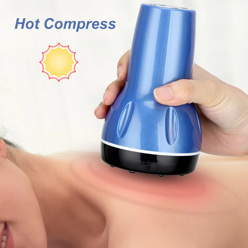 2/6/9 Levels Electric Cupping Massager Guasha Scraping Vacuum Suction Cups Ventosas Anti Cellulite Therapy Fat Burner Slimming