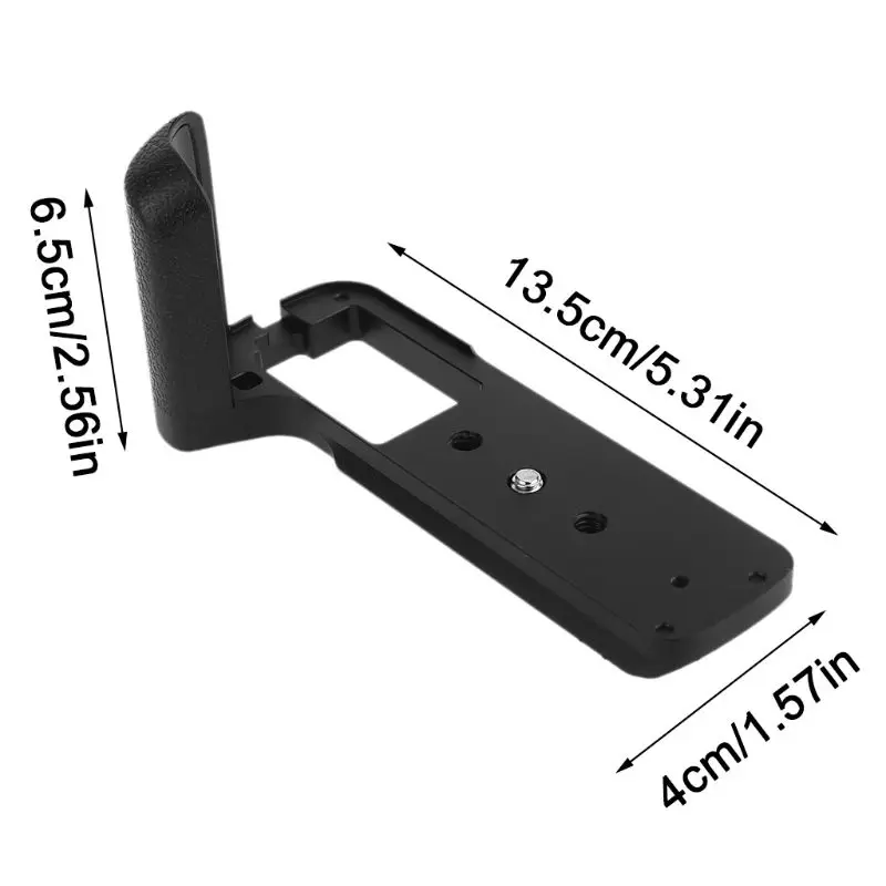 L shape Quick Release Plate Aluminum Alloy L Bracket Vertical Shooting Quick Release Board Hand Photography Accessory