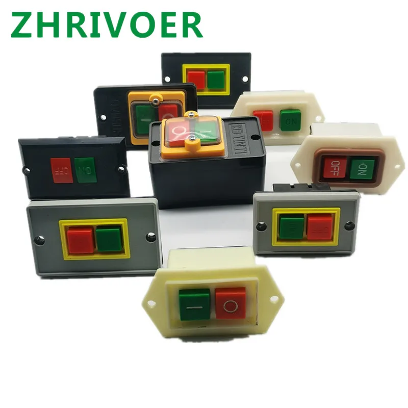 Lc3-5-10/KAO-5M-5H-10KH/QKS2/1 кнопка старт/стоп переключатель on/Off 10A/380V сверлильный станок для