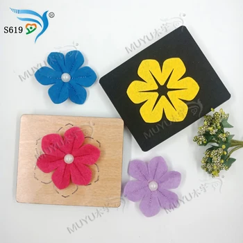 

3D flower DIY new wooden mould cutting dies for scrapbooking S619