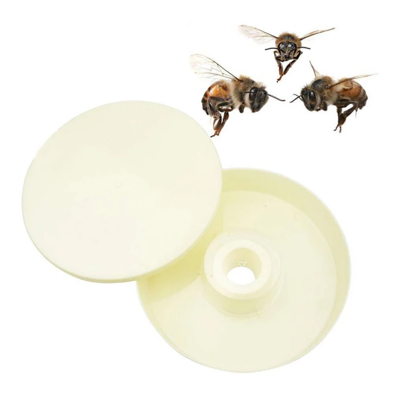 

Bee Entrance Feeder Bee Drinking Beekeeping Tool Round Top Hive Feeder Beekeeper Tool