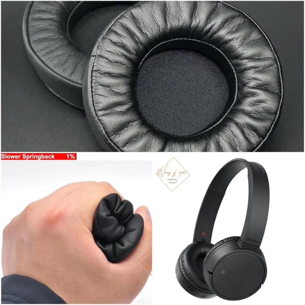 Super Thick Soft Memory Foam Ear Pads Cushion For Sony WH CH500 Headphone Perfect Quality Not Cheap Version