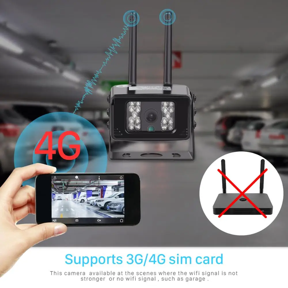 IP камера BESDER Full HD 1080P 4G SIM карта Wi Fi 960P 720P ONVIF металлический чехол мини наружного