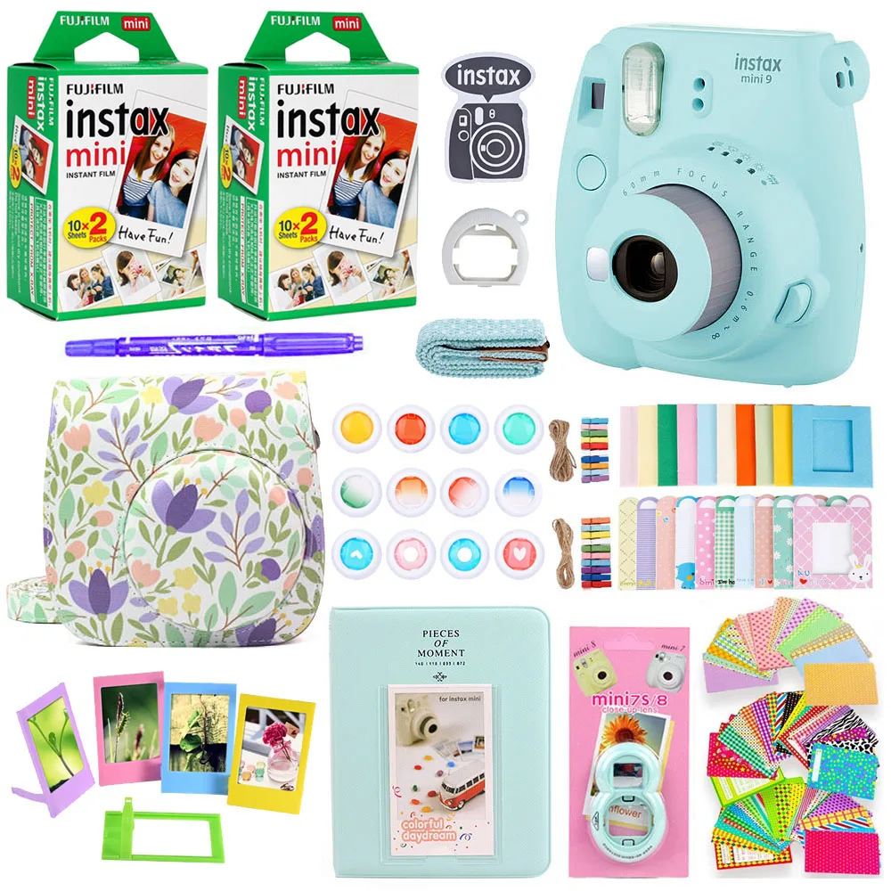 Fujifilm Instax Mini 9 мгновенная фотопленка бумажная камера плечевой ремень сумка Печать