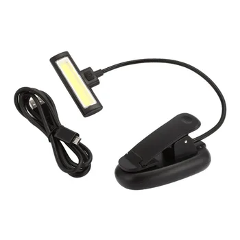 

3w Cob Exquisite Clip Lamp Usb Charging Multi-functional Small Lamp 1000mAh