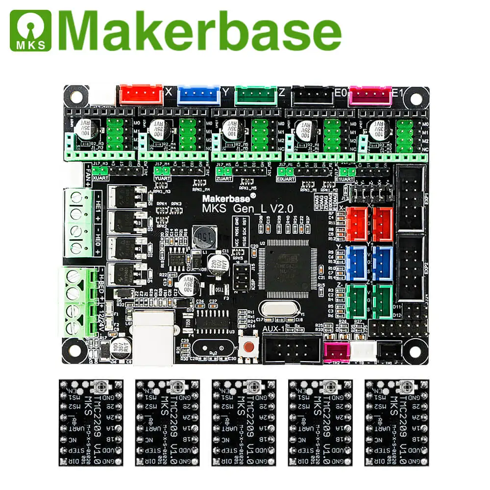 Makerbase 3D принтер плата MKS Gen L контроллер совместим с Ramps1.4/Mega2560 R3 Поддержка