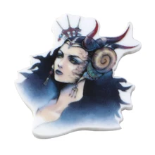 חדש 5 יח'\חבילה בעלי החיים שרף שטוח בחזרה לשיער קשתות מישוריים שרף מלאכות DIY טלפון קישוט, 5Yc8469(China)