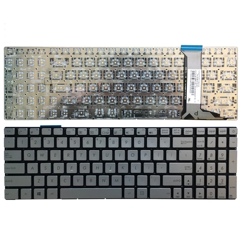US клавиатура без подсветки для ASUS GL551 GL551J GL551JK GL551JM GL551JW GL551JX G552 G552V G552VW G552VX FZ50JX GL752VW