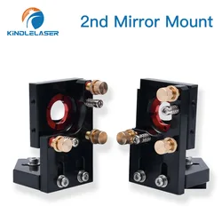 KINDLELASER – deuxième miroir Laser CO2 noir, montage intégré pour Machine à graver Laser 25mm 