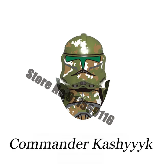 Brand Disney 501st Clone Trooper Building Block Scout Republic Commando Appo Echo Cody Rex Jesse SEV Gree Kashyyyk Action Figure D-X628