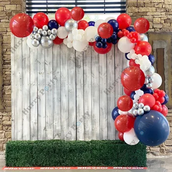 

120Pcs Baby Shower Decorations Balloon Garland Arch Kit Adult 30Th Happy Birthday Anniversary Balloons Decoration Party Supplies