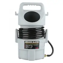Воздушная щетка портативный пневматический Пескоструйный набор Пескоструйный пистолет 15 футов шланг и 50 фунтов. Бункер аксессуары для электроинструмента