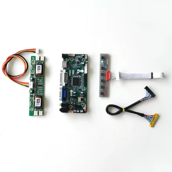 

For LTM170EU-L21/L25 LVDS 30Pin CCFL 1280*1024 17" LCD monitor panel MNT68676 display controller drive card HDMI+VGA+DVI DIY kit