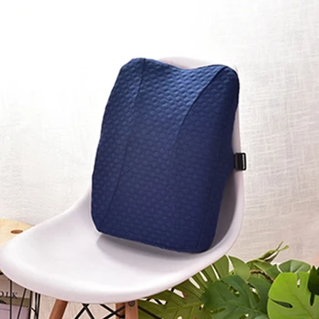 

Memory Foam Lumbar Support Cushion for Back Waist Orthopedic Coccyx Pillow Office Chair Car Seat Pain Sciatica Relief