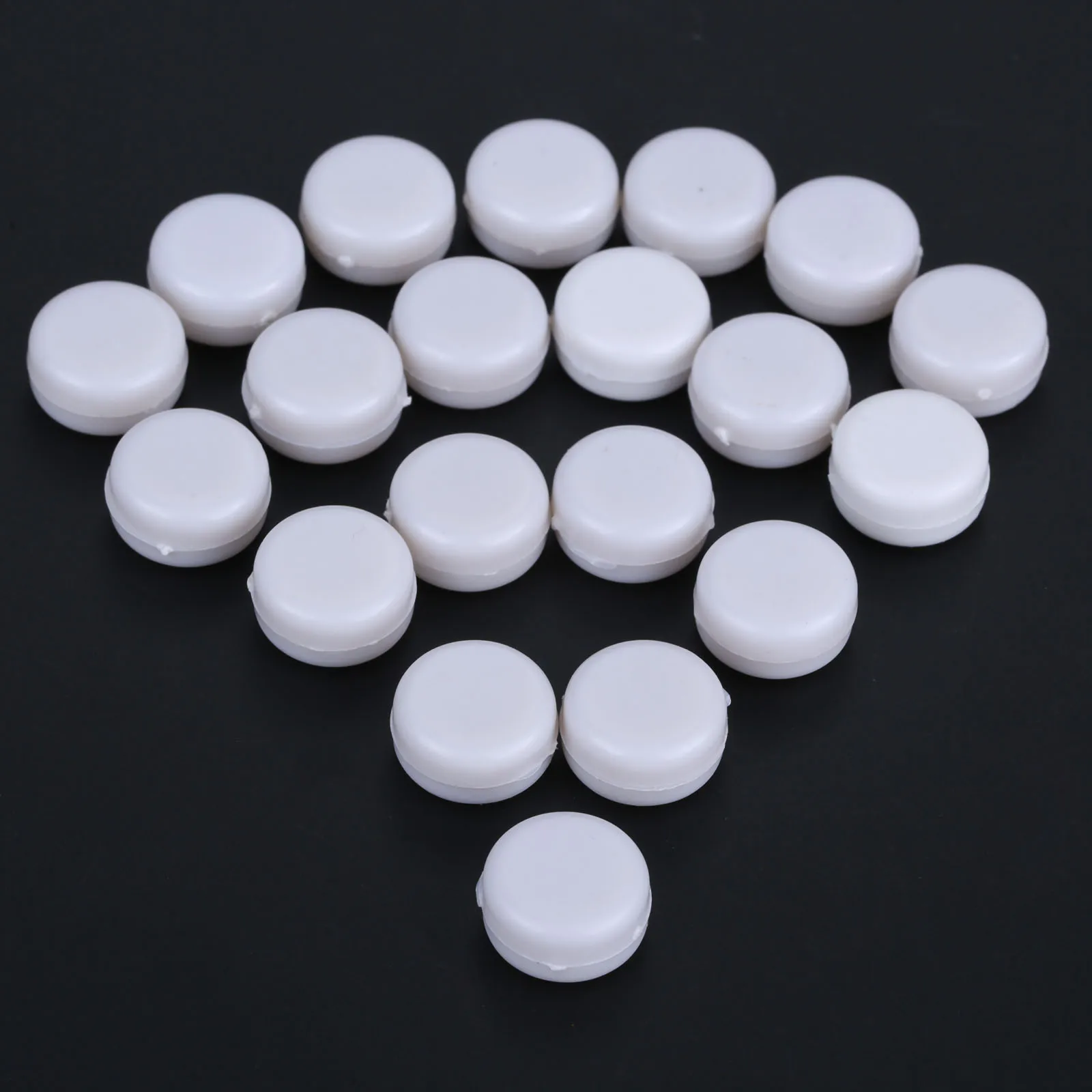 Rattle Box Squeaker-Toy Bell Pet Plastic Baby White 20pcs 15mm Insert Repair-Fix