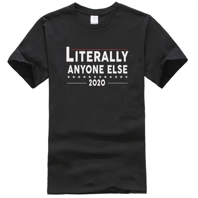 bigjpg_4x_art_high_Literally Anyone Else 2020 Election T-shirt Republican Democratic party Political Tee shirt |
