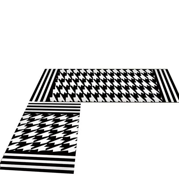 Kitchen Non-slip Floor Mat Bathroom Door Rug 2 x 1-6 Bedroom Rectangle Home Carpet 1 x As picture