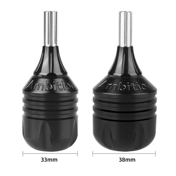 

Sterilizable adjustable needle depth 4mm tattoo grip 33mm 38mm comfortable Ergonomics grip tattoo machine holder