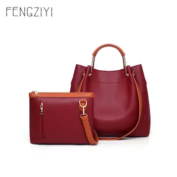 

2020 High Quality The New Women Shoulder Bag Large Capacity Mother-In-Law Bag Two-Piece Fashion Waterproof Women Elegant Bags