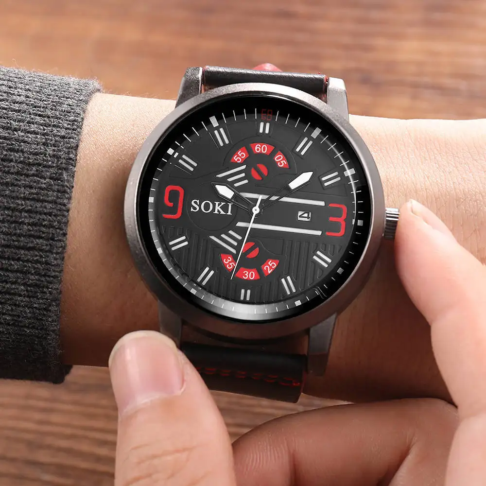 

2019 Sports Men Watches Casual Fashion Watch Sport Quartz Business Men's Wristwatch Male Clock reloj hombre relogio masculino