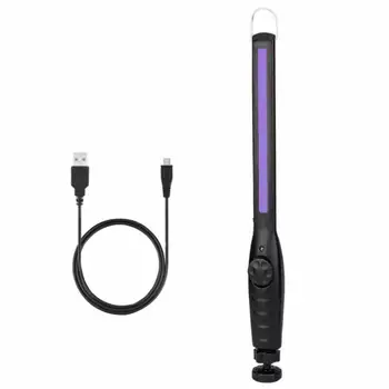 

30W COB LED Portable UV Light Lamp UVC Cleaning Tube Handheld Portable For Toilet Pet Baby Underwear Wide Irradiation Charging