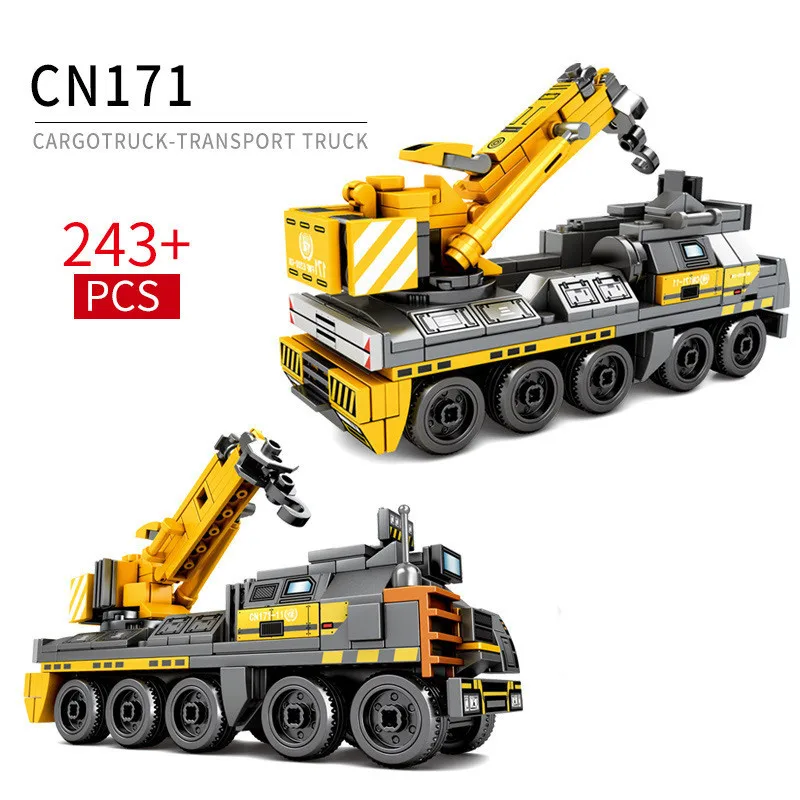 Technic city Carrier грузовик странствующий земной автомобиль астронавт строительные блоки наборы кирпичный город совместимы с блоками