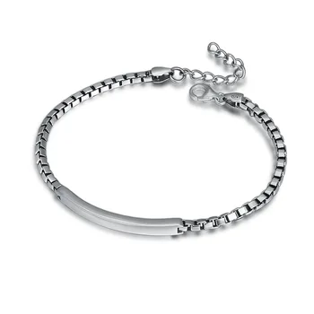 

Genuine 925 Sterling Silver Simple Fashion Smooth Snake Chain Bracelet Temperament Elegant Bracelet Silver Hand Jewelry