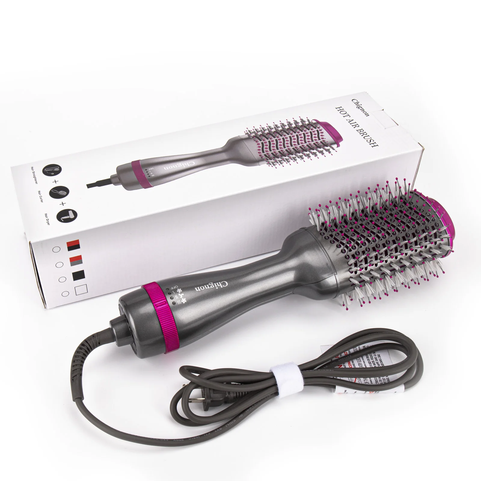 One Step Hair Dryer Hot Air Brush And Volumizer Hot Air Brush