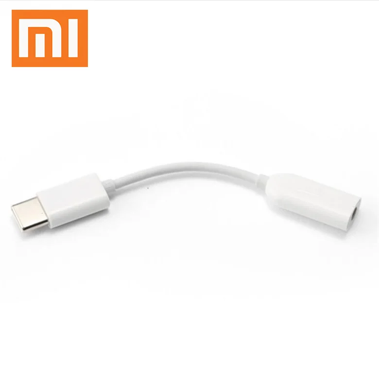 XIAOMI usb type-C до 3,5 мм разъем для наушников AUX аудио кабель адаптер для samsung LG Nexus Oneplus Nokia huawei type C смартфонов - Цвет: White