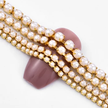 

3D Nail Rhinestone 1.5-3.0mm Size Pearls Charming Nail Art Decoration Silver Gold Beads Studs Manicure Jewelry Gems Accessories